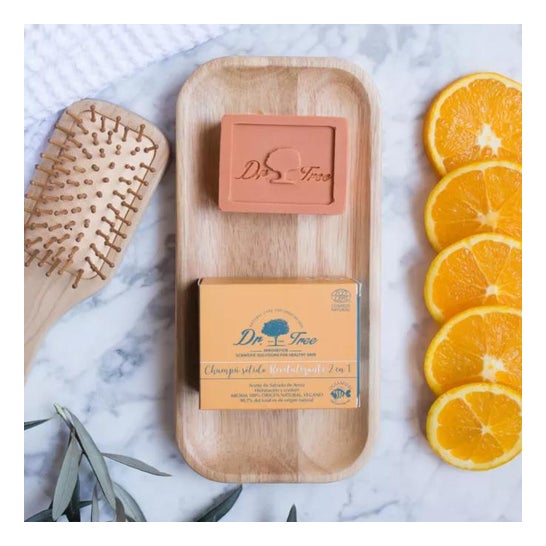 Dr Tree Champu Solido 2 en 1 Revitalizante 1 Pastilla 75g Dr Tree Champu Solido 2 en 1 Revitalizante 1 Pastilla 75g