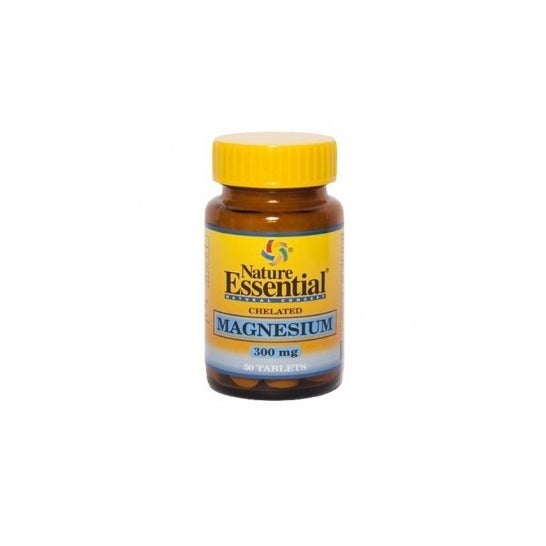 Natureza Essencial Magnésio 300 Mg (Quelato) 50 Comprimidos.