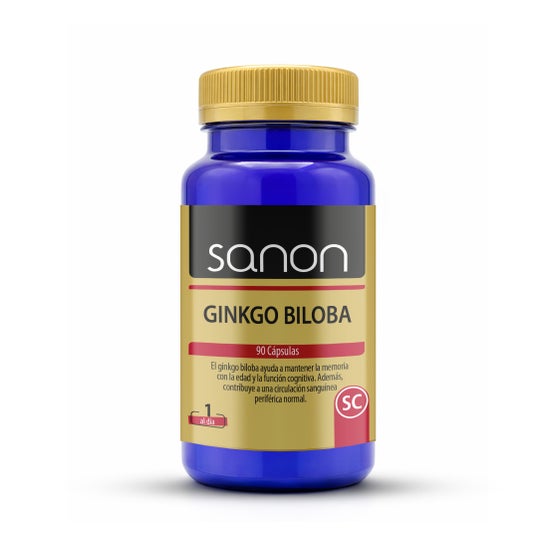 Sanon Ginkgo Biloba 90 cápsulas