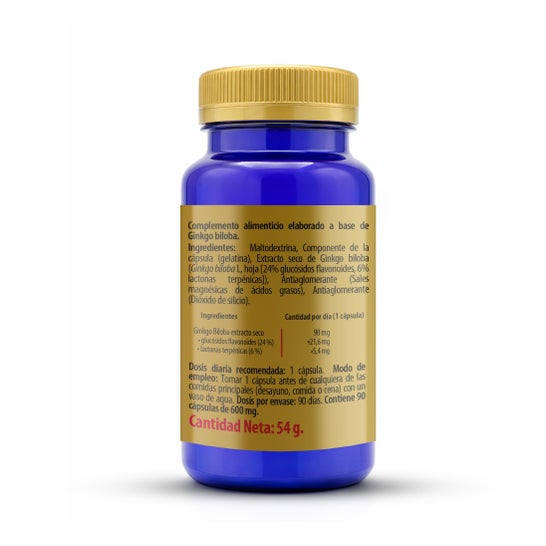 Sanon Ginkgo Biloba 90 cápsulas