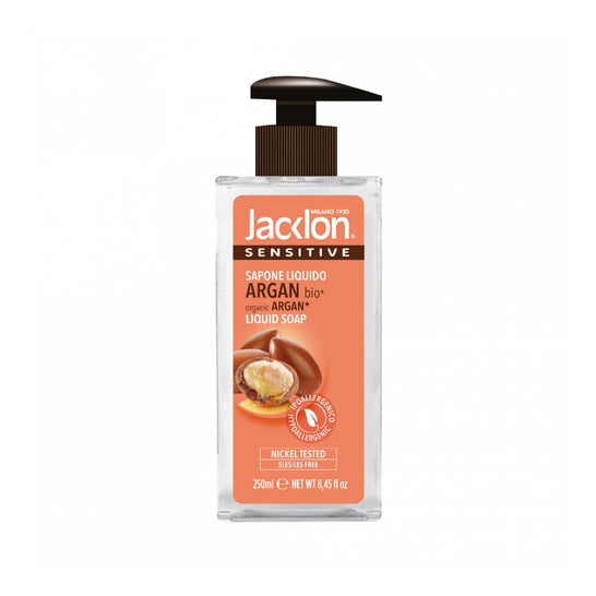 Sabonete Líquido Jacklon Sensitive Argan 250ml