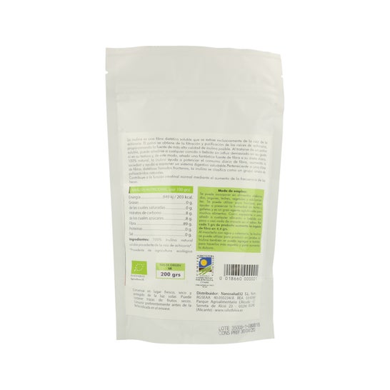 Salud Viva Inulina Achicoria En Polvo 200g