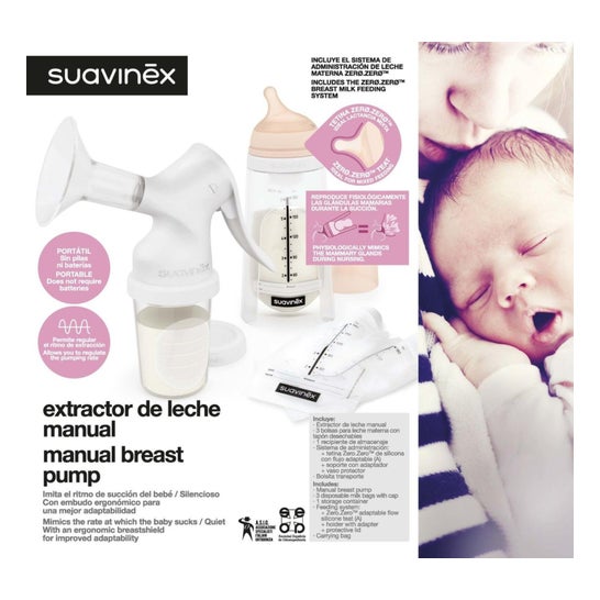 Bomba de leite manual Suavinex ™ 1u