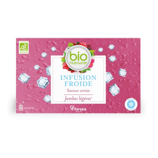 Nutrisanté Infusão Fria Pernas Leves 20 Saquetas