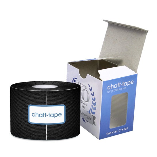 Chattanooga Chatt-Tape Negro 5mx5cm