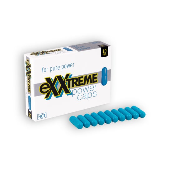 Hot Exxtreme Power Caps For Pure Power For Men 10caps