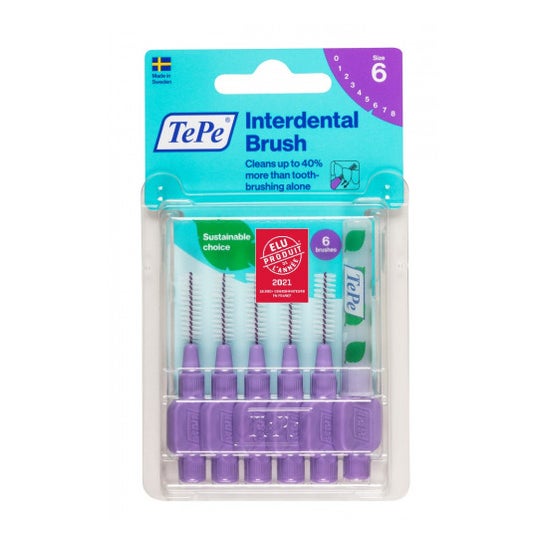 TePe Cepillo Interdental 1,1mm Violeta 6uds