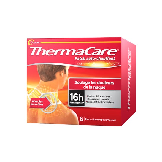 Manchas de calor terapêuticas ThermaCare para pescoço, ombro e pulsos 6pcs