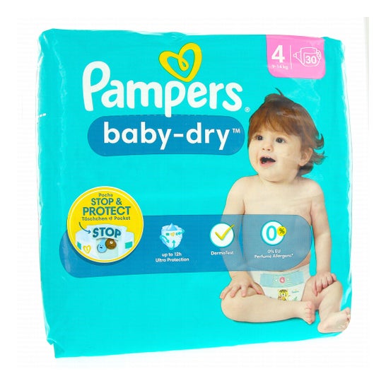 Pampers Baby Dry 12H Fraldas T4 36 Unidades