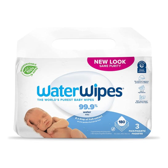 Waterwipes Toallitas Biodegradables 5X60 1ud