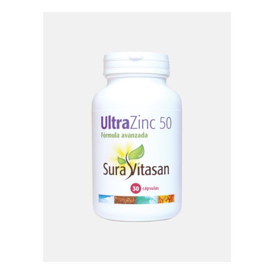 Sura Vitasan Ultra Zinco 50 Mg. 30 Cápsulas