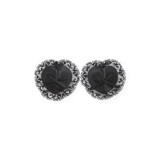 Crushious Set Lace Me Up Renda Preta 3 Unidades