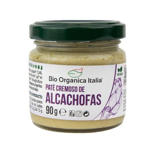 Bio Organica Italia Pate Alcachofas 100g