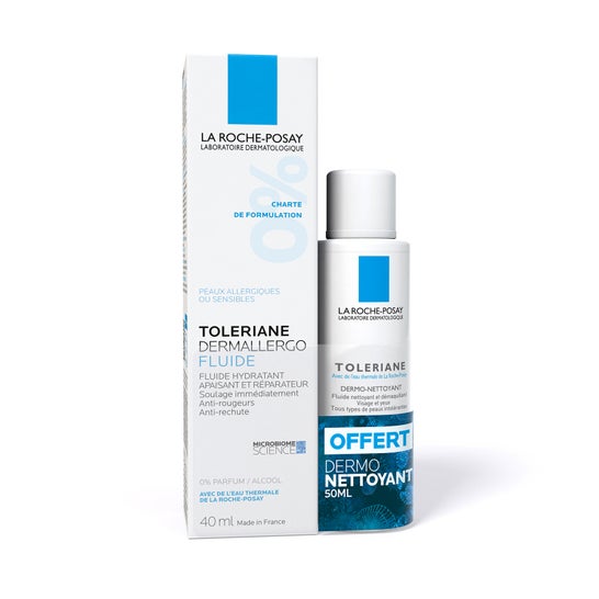 La Roche-Posay Set Toleriane Dermallergo Fluido + Limpieza