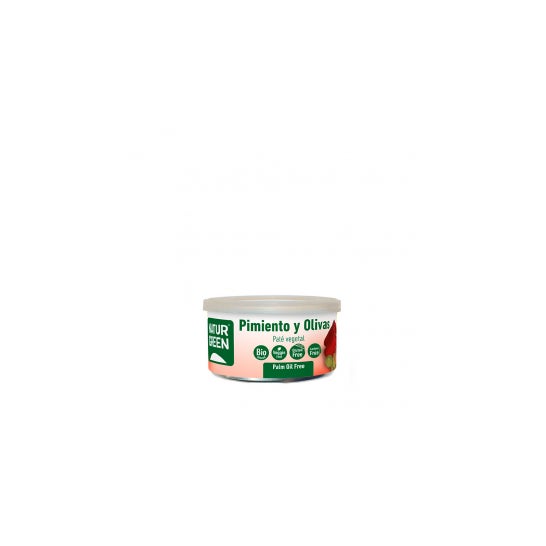 Pimenta Verde Naturais e Azeitonas Pate 125 G