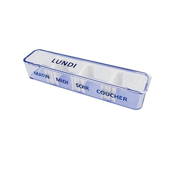 Biosynex Medidose Weekly Pillly Box Leather Biosynex Medidose Weekly Pillly Box Leather