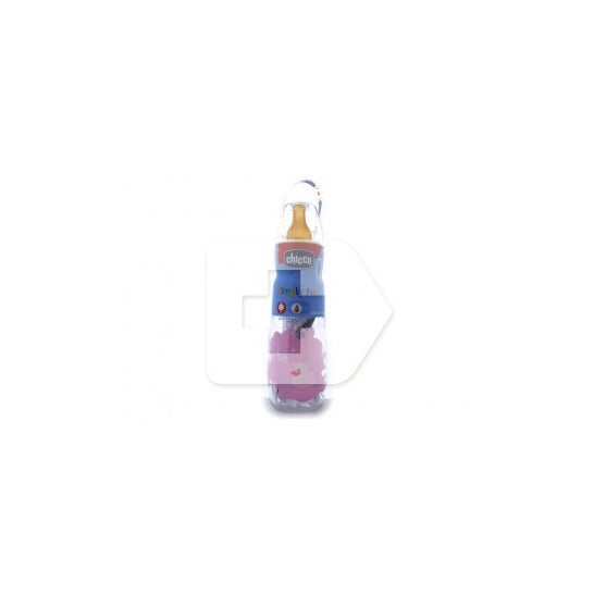 Chicco ™ Tetina de látex de garrafa plástica com fluxo normal de 250ml