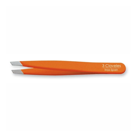 3 Claveles garra de caranguejo Inox laranja 9cm 1ud