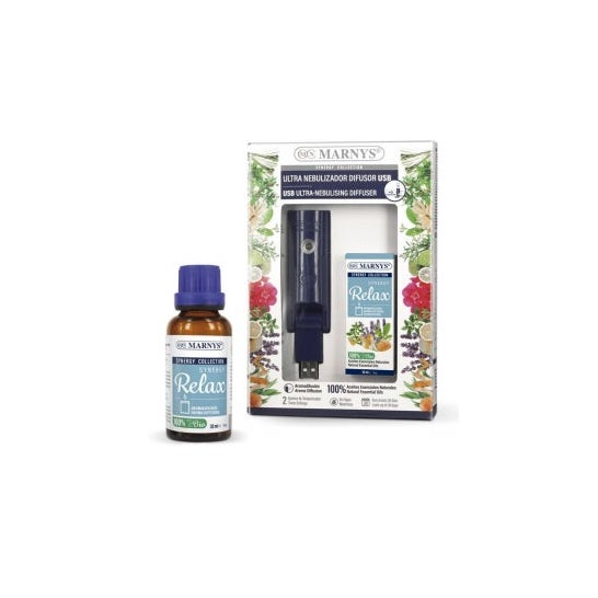 Marnys Pack Combo Pack Usb Ultra Nebulizador + Synergy Relax