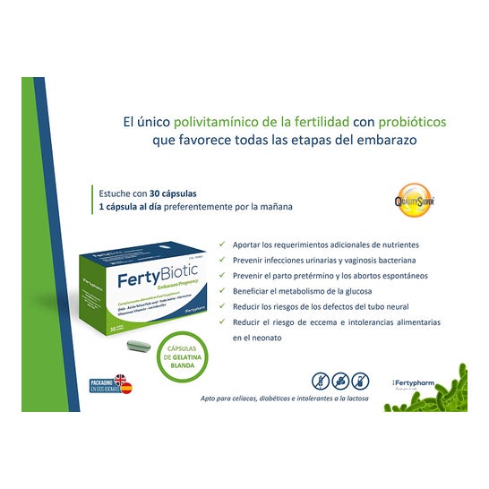 Fertybiotic Embarazo  30 Capsulas