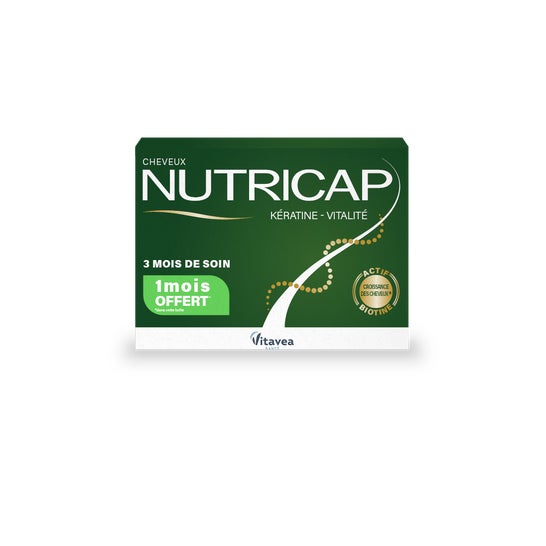 Nutricant Nutricap Kratine Vitalit 90 Cápsulas