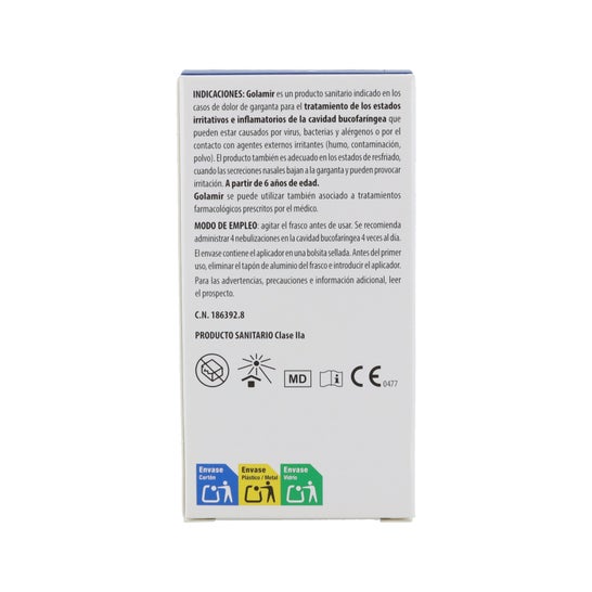 Golamir 2act Spray 20 Ml Spray