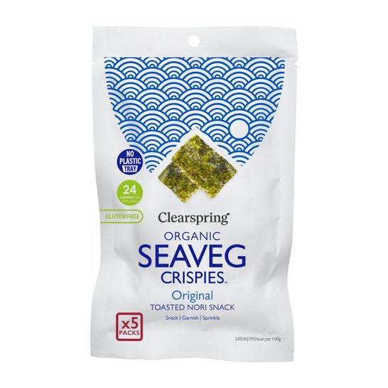 Clearspring Alga Nori Torrada Multipack Snack 5x4g