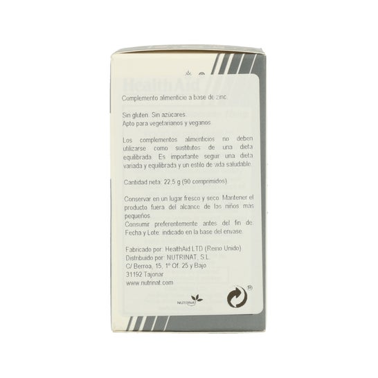 Gluconato de Zinco Saudável 70 Mg 90 Comprimidos