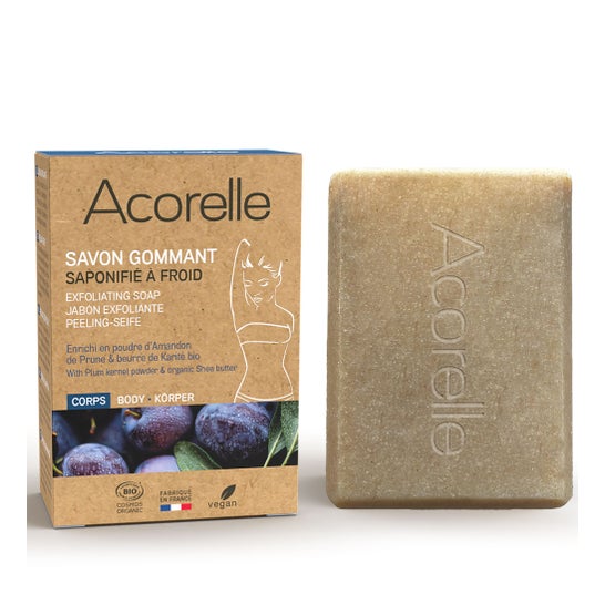 Acorelle Sabonete Esfoliante Sólido Bio 100g