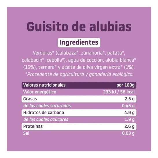 Smileat Tarrito De Guisito De Feijão Ecológico Smileat Tarrito De Guisito De Feijão Ecológico