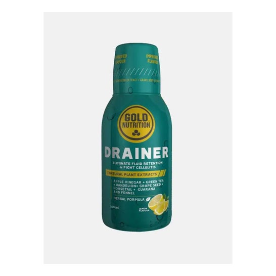 Gold Nutrition Drainer Lemon 500ml Gold Nutrition Drainer Lemon 500ml