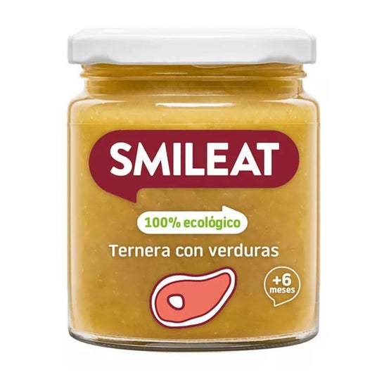 Smileat Tarrito Vitela com Legumes Orgânicos