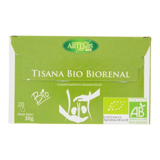 Artemis Orgânico Biorenal-T chá de ervas 20 filtros