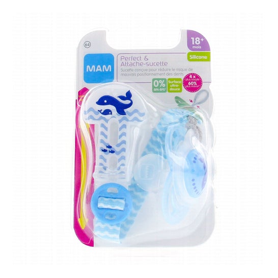 Mam Kit 18M+ Silicona 1uds