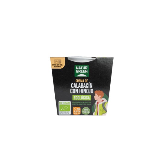 Naturgreen Creme Orgânico De Calabacón E Erva Doce 310 G