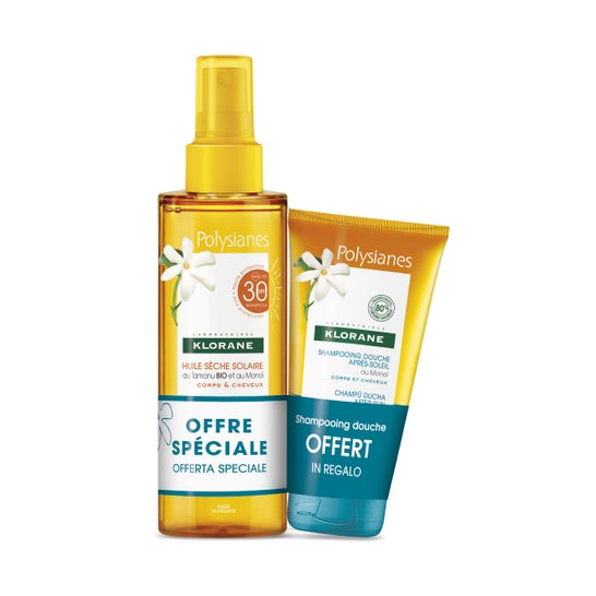 Klorane Óleo Solar Seco Spf30 200ml+ Gel Duche 75ml