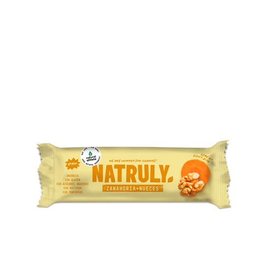 Natruly Cenoura Crua & Nut Energy Bar 40g
