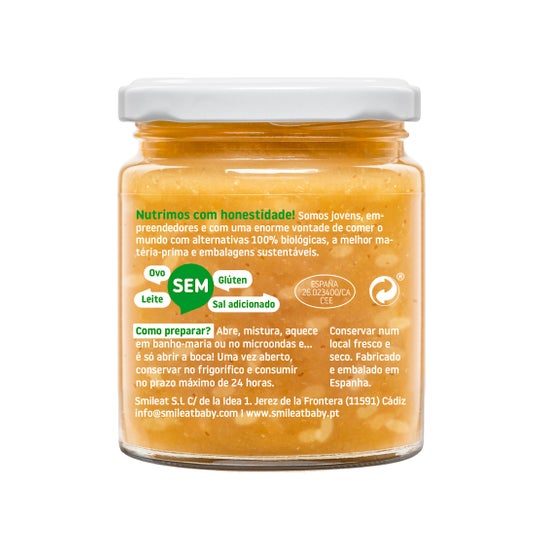 Smileat Ca-Chi-Tos Frasco Arroz com Peru Vegetais Eco +10M 230g