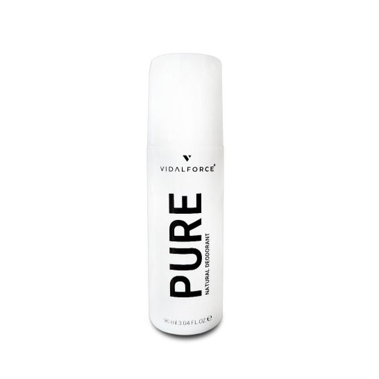 Vidalforce Pure Desodorante 100% e 71% Bio Sem Fragrância 90ml