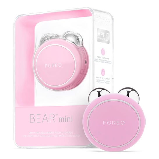 Foreo Bear Mini Facial Toning Device Pearl Pink 1 Unidade