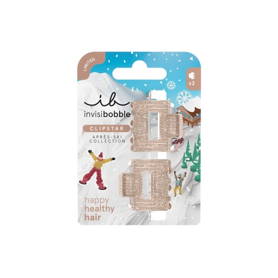 Invisibobble Clipstar Après Ski Collection 2 Unidades