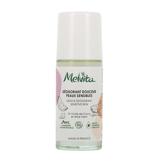 Melvita dodorante de pele sensível 50 ml