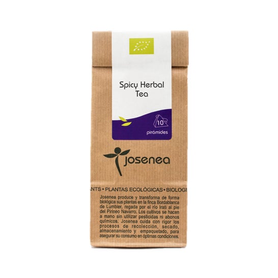 Josenea Bio Spicy Tea 10uds de ervas aromáticas