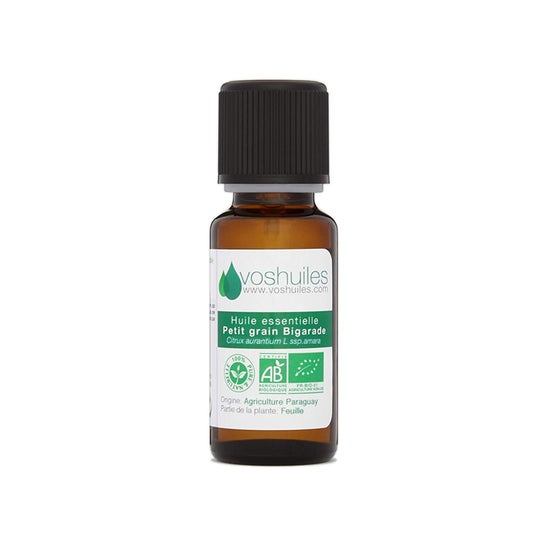 Voshuiles Óleo Essencial Orgânico de Grão Pequeno Bigarade 10ml