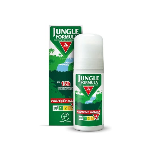 Jungle Formula Repelente Mosquitos Proteção Máxima Roll On 50ml