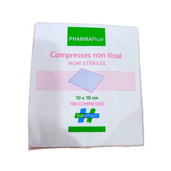 Pharmaplus Compresas não Estéreis não Tecidas 10x10cm 100uds
