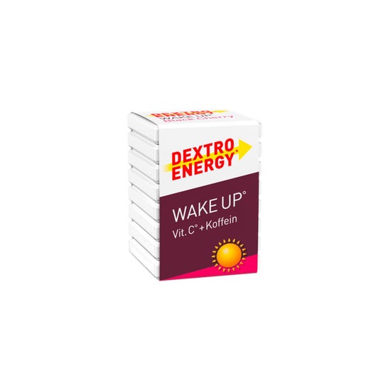 Dextro Energy Pastilhas Glicose Cereja Preta com Cafeína 46g