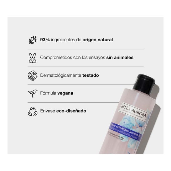 Bella Aurora Tónico Exfoliante Iluminador 200ml