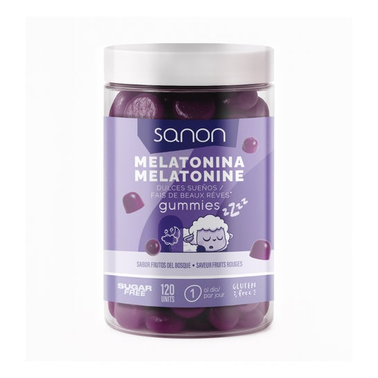 Sanon Melatonina 1,8 mg 120 gomas