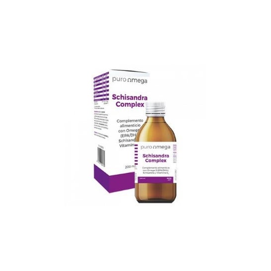 Puro Omega Omega-3complexo com Schisandra e Vitamina D3 200ml